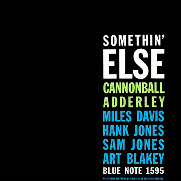 Somethin' Else Blue Note album cover