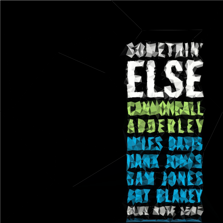 Somethin' Else Blue Note album cover (140 steps)